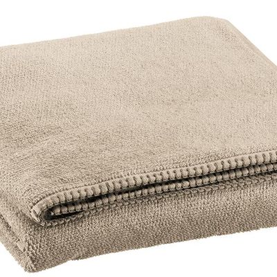 Bath towels - Bora Galet bath sheet 90 x 150 - MAISON VIVARAISE – SDE VIVARAISE WINKLER