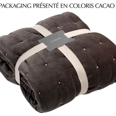 Bed linens - Elise Plain Bed Runner Verveine 90 X 240 - MAISON VIVARAISE - SDE VIVARAISE WINKLER