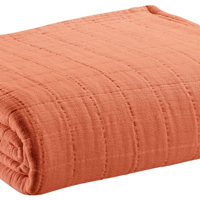 Bed linens - Bed Cover Recycled Lisa Marmelade 240 X 260 - MAISON VIVARAISE – SDE VIVARAISE WINKLER