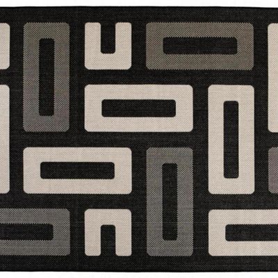 Tapis - Tapis Timea outdoor Tonnerre 120 x 170 - MAISON VIVARAISE - SDE VIVARAISE WINKLER