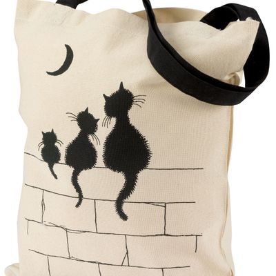 Bags and backpacks - Dubout 3 cat bag Écru 40 X 35 - MAISON VIVARAISE – SDE VIVARAISE WINKLER