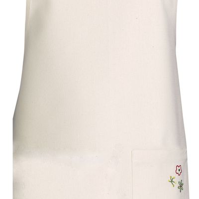 Aprons - Recycled Gardenia kitchen apron Écru 110 X 80 - MAISON VIVARAISE - SDE VIVARAISE WINKLER