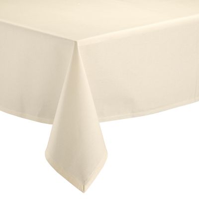 Table cloths - Table Cloth Gamme Unie Organic Creme 150 X 250 - MAISON VIVARAISE - SDE VIVARAISE WINKLER