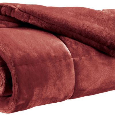 Throw blankets - Throw Betender Geranium 130 X 180 - MAISON VIVARAISE – SDE VIVARAISE WINKLER