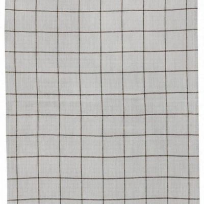 Torchons - Torchon Métis Kilia carreaux Ecru 50 x 70 - MAISON VIVARAISE - SDE VIVARAISE WINKLER