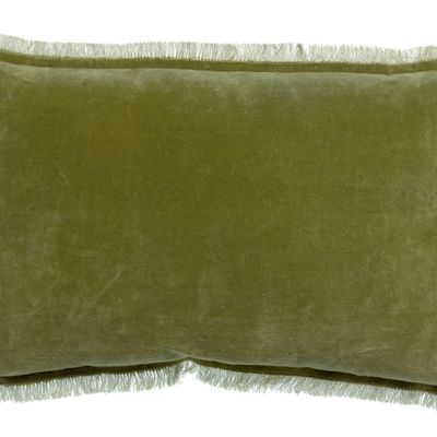 Cushions - Cushion Fara Olive 30 X 50 - MAISON VIVARAISE – SDE VIVARAISE WINKLER
