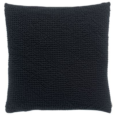 Cushions - Cushion Stonewashed Maia Caviar 45 X 45 - MAISON VIVARAISE – SDE VIVARAISE WINKLER