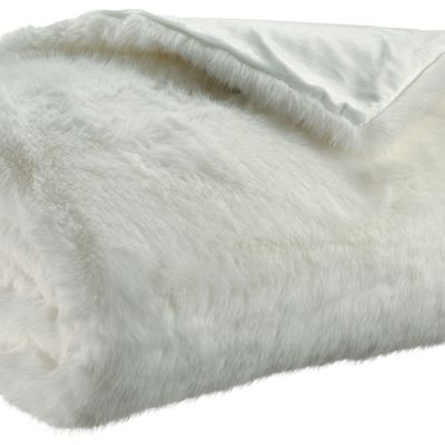 Plaids - Maxi plaid recyclé Nolan Neige 180 x 220 - MAISON VIVARAISE - SDE VIVARAISE WINKLER