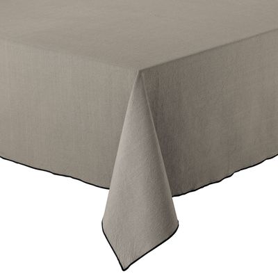 Table cloths - Tablecloth Grace Recycled Ombre 140 X 250 - MAISON VIVARAISE – SDE VIVARAISE WINKLER