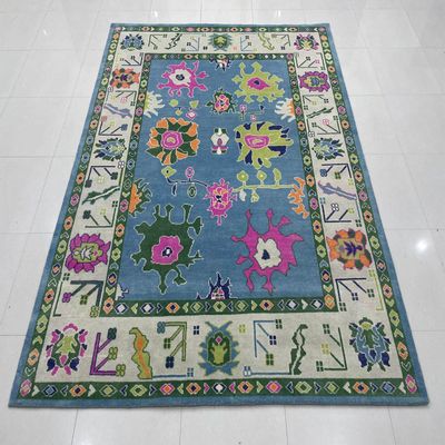 Bespoke carpets - Oushak 102, PET Environment Friendly Direct From Factory Washable Rug - INDIAN RUG GALLERY