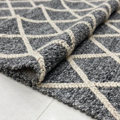 Autres tapis - BW 103 Factory Manufacturer Washable Fireproof For Home, INTERIOR & Commercial Projects Handmade Handwoven Bubble Weave, Pebble Rug Carpet Alfombra Tapete - INDIAN RUG GALLERY