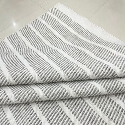Tapis - OR 101, tapis d'extérieur lavable en fil PET en polyester texturé natu - INDIAN RUG GALLERY