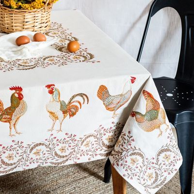 Table linen - Jacquard tablecloth - Chanteclair - TISSUS TOSELLI