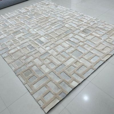 Bespoke carpets - LR 102, tapis en cuir en cuir provenant directement du fabricant indie - INDIAN RUG GALLERY