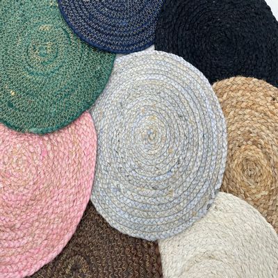 Other caperts - JR 102, Natural Material Colorful Jute Sisal Very Cheap Direct From Manufacturer Handwoven Shipping Worldwide Customizable in any colors designs and sizes Jute Rug and Carpet Alfombra Tapete - INDIAN RUG GALLERY