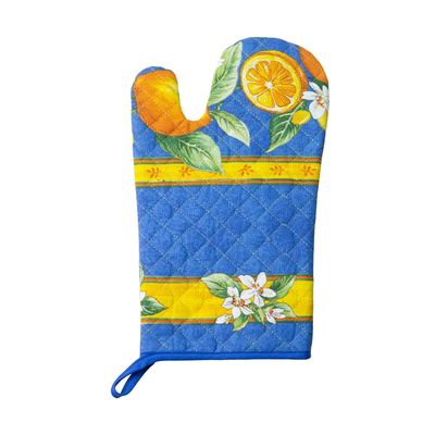 Maniques - Gant de cuisine - Citron - TISSUS TOSELLI