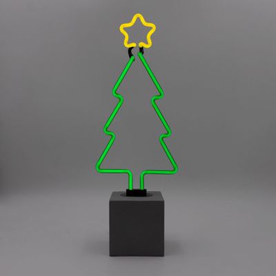 Decorative objects - Néon sur socle « Sapin de Noël » - LOCOMOCEAN