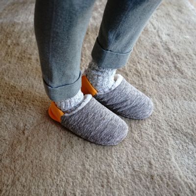 Socks - Slab tweed x Sheep boa - MERIPPA