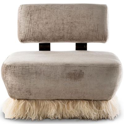 Chaises longues - Ostrich Fluff Lounge Chair - EGG DESIGNS