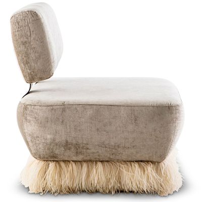 Chaises longues - Ostrich Fluff Lounge Chair - EGG DESIGNS