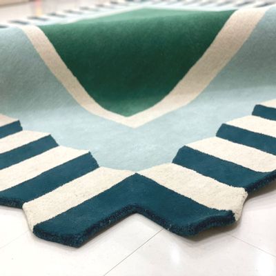 Tapis design - HTR 111, tufté à la main personnalisable pour la maison, l'hôtel et le - INDIAN RUG GALLERY