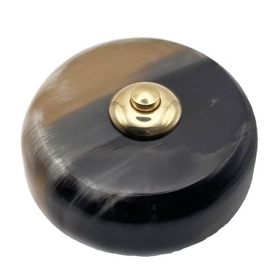 Decorative objects - Zebu Horn Doorbell Brass Button - LA FÉE SONNETTE