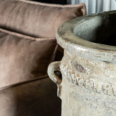 Ceramic - Grand pot en céramique Tony Grey - PTMD COLLECTION