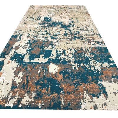 Design carpets - ITR 101,Customized Handknotted Modern Bamboo Silk 3D Rug Manufacturer - INDIAN RUG GALLERY