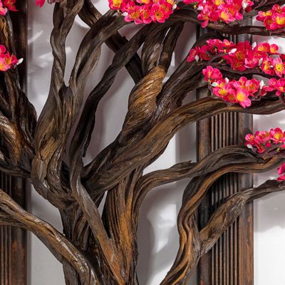 Other wall decoration - Sakura Trio Table - Handmade decorative artificial Sakura table. - OMNIA CONCEPT