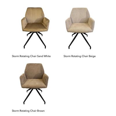 Chairs for hospitalities & contracts - Storm Rotating Chair - POLE TO POLE