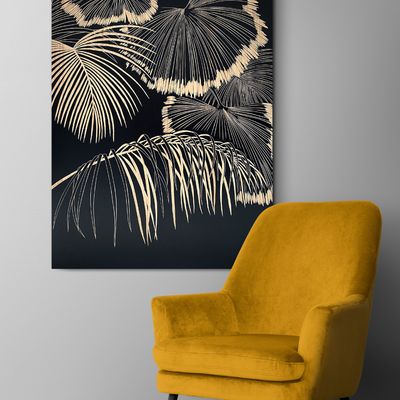 Paintings - PALM LEAF - SO SKIN - IDASY