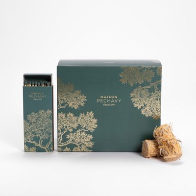 Candlesticks and candle holders - 100% natural firelighters & long matches - MAISON PECHAVY