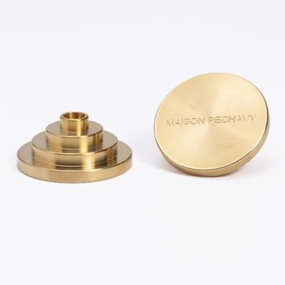 Décorations pour tables de Noël - Bougeoir laiton Folies 1925 - MAISON PECHAVY