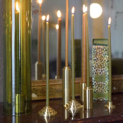 Décorations pour tables de Noël - Bougeoir laiton Folies 1926 - MAISON PECHAVY
