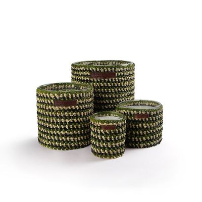 Objets de décoration - Raphia Mona - CÔTÉ BOUGIE MARRAKECH