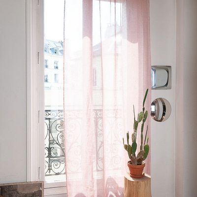 Curtains and window coverings - Brise Voil 140X280 Cm Dragee - EN FIL D'INDIENNE...
