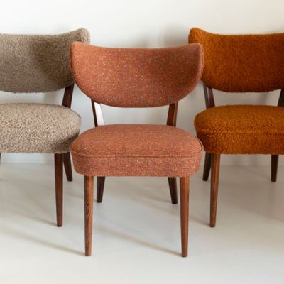 Chaises - Wool Shell Club Chair, by Vintola Studio, Europe, Poland - VINTOLA STUDIO