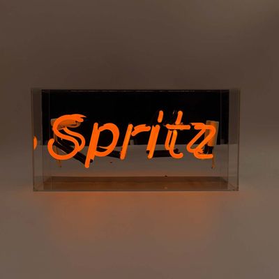 Table lamps - 'Spritz' Glass Neon Sign - LOCOMOCEAN