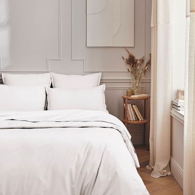 Linge de lit - Percale de coton Première Blanc - Parure de lit - ESSIX