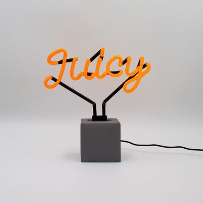 Lampes de table - Néon sur socle « Juicy » - LOCOMOCEAN