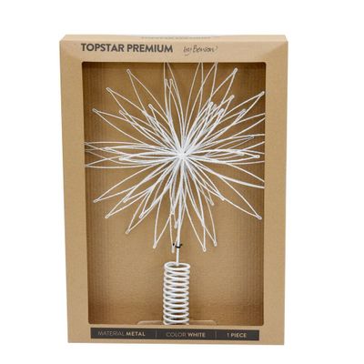 Christmas garlands and baubles - Christmas tree Topstar Premium - White Snow - BY BENSON