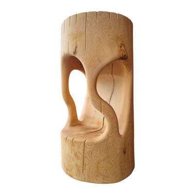 Objets design - BIENVEILLANCE (Cèdre) - Sculpture - PRESENCE ART & DESIGN