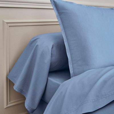 Bed linens - Première Bleu Olympe - Cotton Percale Bed Set - ESSIX