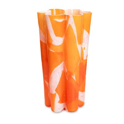 Vases - Orange Nougat Bucket Vase - STORIES OF ITALY