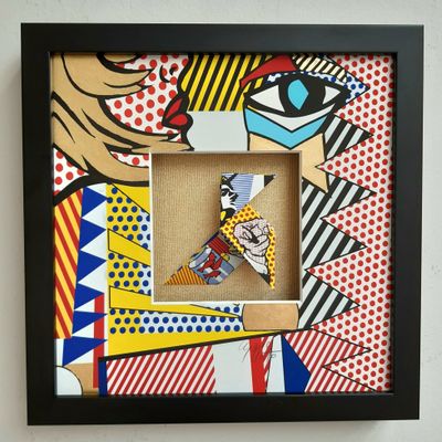 Paintings - Zoom Lichtenstein - GALERIE BARROU PLANQUART