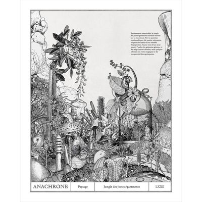 Affiches - Jungle des justes égarements - affiche d'artiste - ANACHRONES