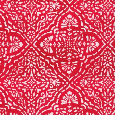 Gifts - Annika Red & White Gift Wrap - One 76.2 cm X 2.44 m Roll - CASPARI
