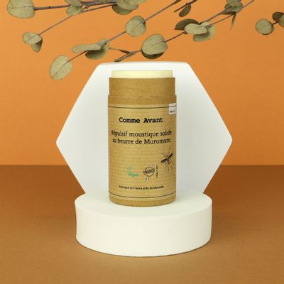 Beauty products - Organic Murumuru Butter Solid Mosquito Repellent - COMME AVANT