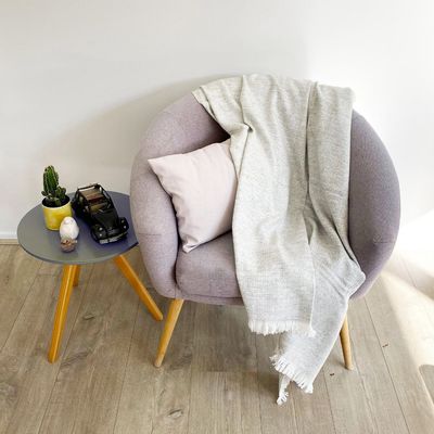 Throw blankets - Lightweight cashmere and wool blanket - LES JARDINS DE LA COMTESSE