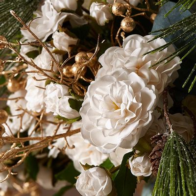 Floral decoration - Garden Roses - Lou de Castellane - Artificial Flowers - LOU DE CASTELLANE